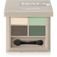 IsaDora The Eyeshadow Quartet paletka očných tieňov odtieň 02 Neo Mint 3.5 g