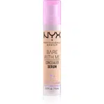 NYX Professional Makeup Bare With Me Concealer Serum hydratačný korektor 2 v 1 odtieň 03 Vanilla 9,6 ml