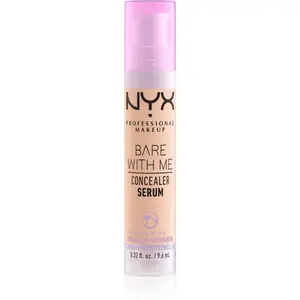 NYX Professional Makeup Bare With Me Concealer Serum hydratačný korektor 2 v 1 odtieň 03 Vanilla 9,6 ml