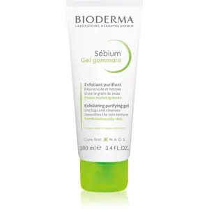 Bioderma Sébium Exfoliating Purifying Gel čistiaci peeling pre mastnú a zmiešanú pleť 100 ml