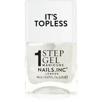 Nails Inc. It’s Topless gélový lak na nechty pre dlhotrvajúci efekt odtieň Sydney 14 ml