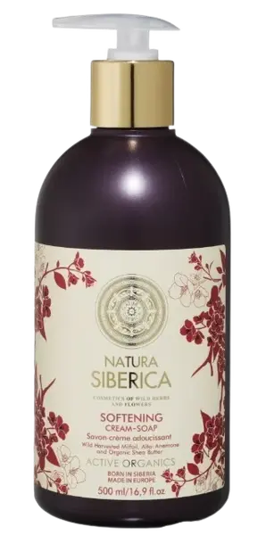 NATURA SIBERICA Zjemňujúce krémové mydlo 500ml 500 ml