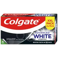 COLGATE zubná pasta Advanced White Charcoal 2 x 75 ml
