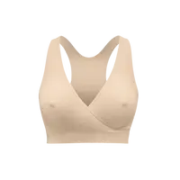 MEDELA Nočný tehotenský a kojaci podprsenka Keep Cool béžová S.