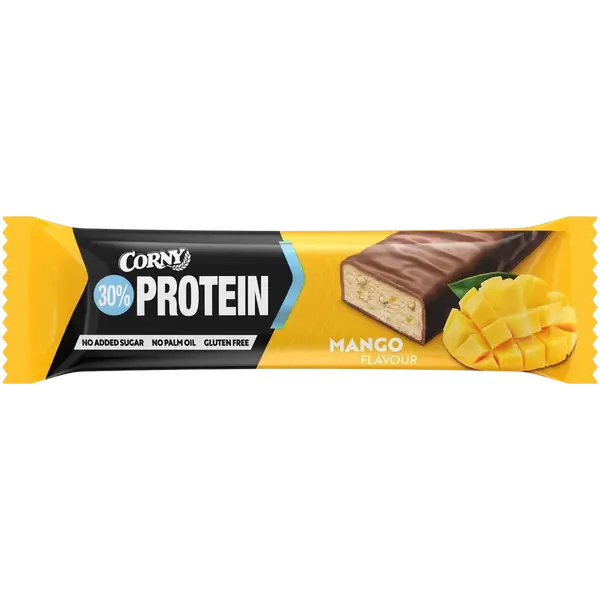 CORNY Protein 30 % proteínová tyčinka mango 50 g