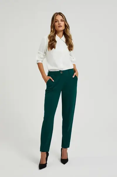 Marisse Women's Trousers Z-Sp-4503 D.Green