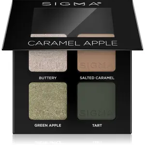 Sigma Beauty Quad paletka očných tieňov odtieň Caramel Apple 4 g