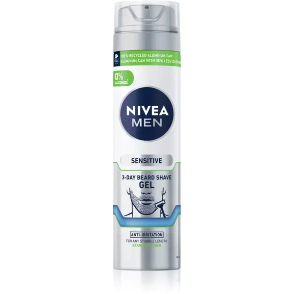NIVEA MEN Sensitive gél na holenie s upokojujúcim účinkom 200 ml
