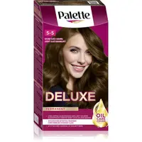 Schwarzkopf Palette Deluxe permanentná farba na vlasy odtieň 5-5 555 Golden Gloss Caramel 1 ks