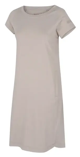 Husky  Dot L beige, M Dámske šaty