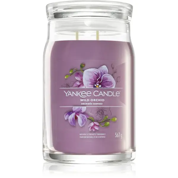 Yankee Candle Wild Orchid vonná sviečka Signature 567 g