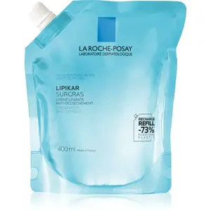 La Roche-Posay Lipikar Surgras sprchový krém náhradná náplň 400 ml