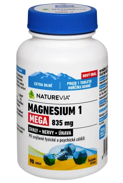 NATUREVIA Magnesium 1 835 mg 90 tabliet