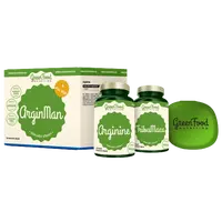 GREENFOOD NUTRITION ArginMan + Pillbox 2 x 120 kapsúl