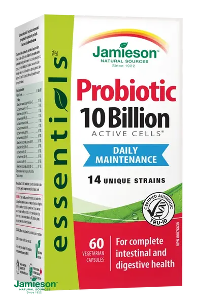 JAMIESON Probiotic 10 miliárd 14 kmeňov 60 kapsúl