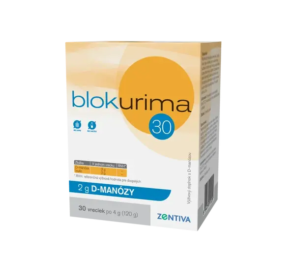 BLOKURIMA 2 g D-MANÓZY 30 vrecúšok