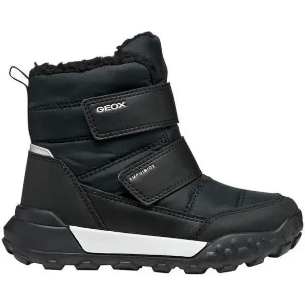 Geox J TREKKYUP B ABX F Detská zimná obuv, čierna, veľkosť