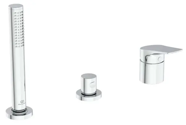Ideal Standard La Dolce Vita - Baterie na okraj vany, 3-otvorová instalace, chrom BD670AA