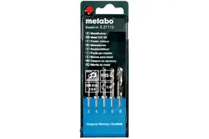 Metabo Příslušenství - 5dílná sada vrtáků do kovu 627112000