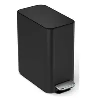 Simplehuman Koše - Odpadkový koš 5 l, s kapsou na sáčky, matná černá CW2101