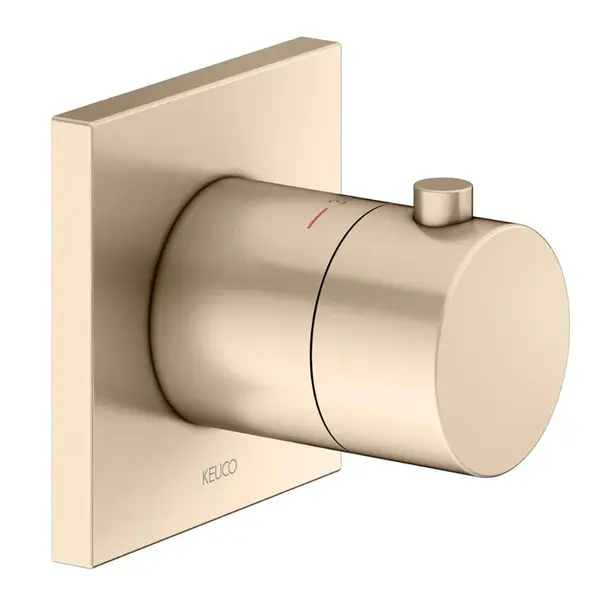 Keuco IXMO - Termostatická baterie pod omítku, kartáčovaný bronz 59553030002