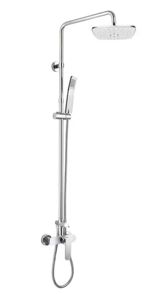 Mereo Eve - Sprchový set s baterií, 23x23 cm, chrom CBE60104SBE