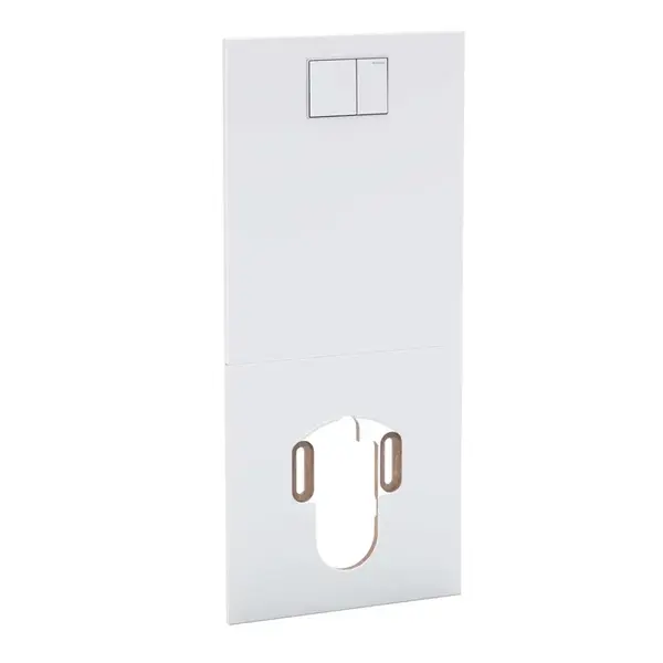 Geberit AquaClean - Krycí deska se zabudovaným ovládáním pro kompletní WC, alpská bílá 115.329.11.1