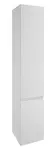 kielle Oudee - Vysoká skříňka závěsná, 157x30x32 cm, lesklá bílá 50202010