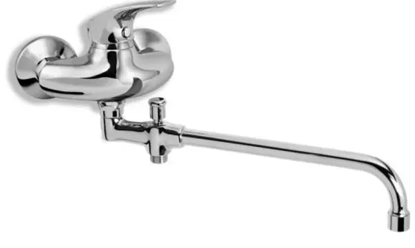 Novaservis Metalia 57 - Vanová baterie nástěnná bez příslušenství 100 mm, chrom 57037/1,0