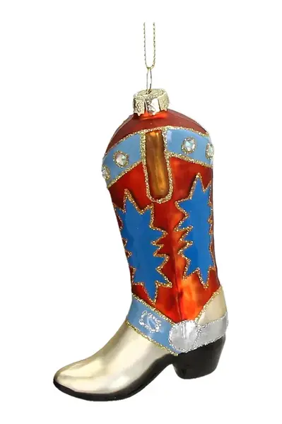 Závěsná vánoční dekorace home & lifestyle 10 x 3,2 x 7 cm