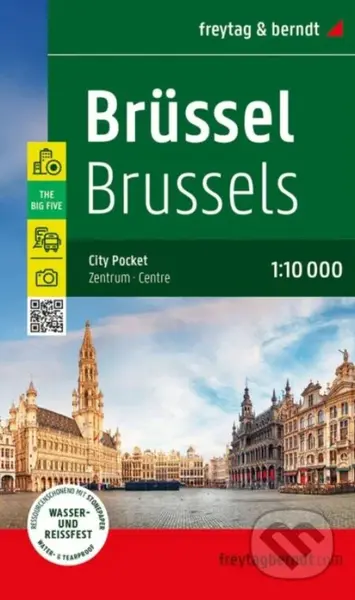 Brusel 1: 10 000 City Pocket