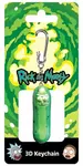 3D klíčenka Rick and Morty – Pickle Rick