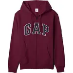 GAP V-HERITAGE LOGO FZ SNL Pánská mikina, vínová, velikost