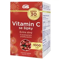 GS Vitamin C1000 se šípky 100+30 tablet NAVÍC