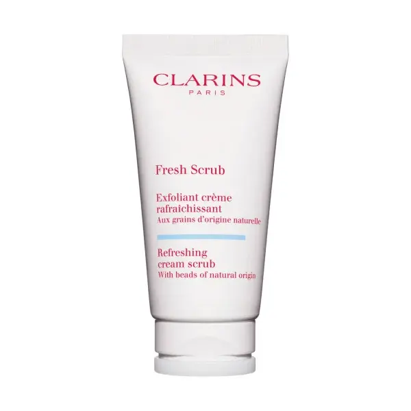 Clarins FRESH SCRUB osvěžující krémový peeling s přírodními zrníčky 50 ml
