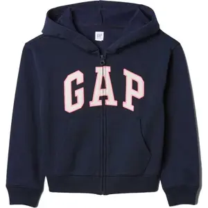 GAP V-BAS HERITAGE FZ Dívčí mikina, tmavě modrá, velikost