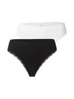 Trendyol Nohavičky  čierna / biela