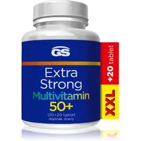 GS Extra Strong Multivitamin 50+ tablety s multivitamínovým komplexem 140 tbl