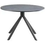 MID.YOU JÍDELNÍ STŮL, šedá, 110/110/76 cm