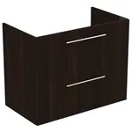 Ideal Standard i.Life A - Skrinka pod umývadlo, 80x44x63 cm, 2 zásuvky, kávový dub T5256NW