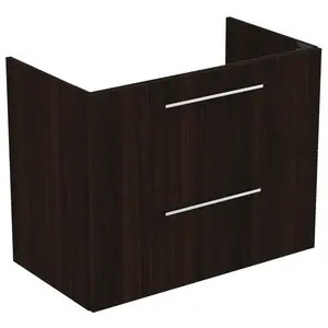 Ideal Standard i.Life A - Skrinka pod umývadlo, 80x44x63 cm, 2 zásuvky, kávový dub T5256NW