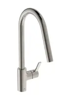 Ideal Standard Gusto - Dřezová baterie s výsuvnou koncovkou, ocel BD414GN