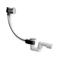 Jika Deep - Vaňový odtokový komplet 550 s napúšťaním prepadom, bowden, plast H2948180040001