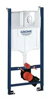 Grohe Rapid SL - Predstenový inštalačný prvok na závesné WC, nádržka GD2, ovládacie tlačidlo Skate Air, chróm 38745001