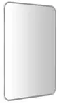 Sapho Float - Zaoblené zrcadlo s LED osvětlením 60x80 cm, bílá 22572