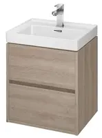 Cersanit Crea - Umývadlová skrinka, 53x49x40 cm, 2 zásuvky, dub S924-007