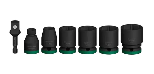 Bosch Příslušenství - 7dílná sada nástrčných klíčů 2608003032