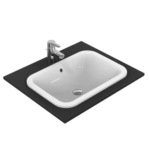 Ideal Standard Connect - Umyvadlo zápustné 58x18x41 cm, bílá E505901