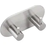 Sapho Doplňky - Samolepící dvojháček, kulatý, broušená nerez 32202