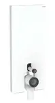 Geberit Monolith Plus - Sanitární modul pro stojící WC, 114 cm, spodní přívod vody, sklo/bílá 131.233.SI.7